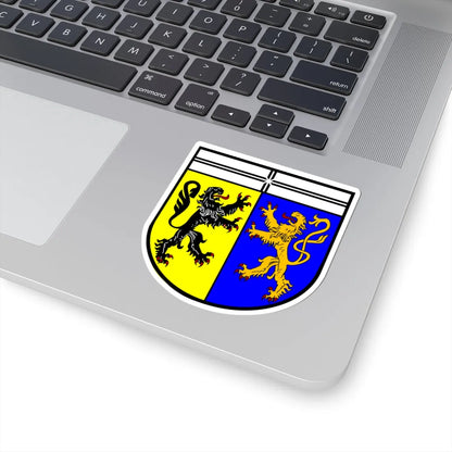 Wappen Kreis Viersen (Germany) (Coat of Arms) STICKER Vinyl Kiss-Cut Decal - The Sticker Space