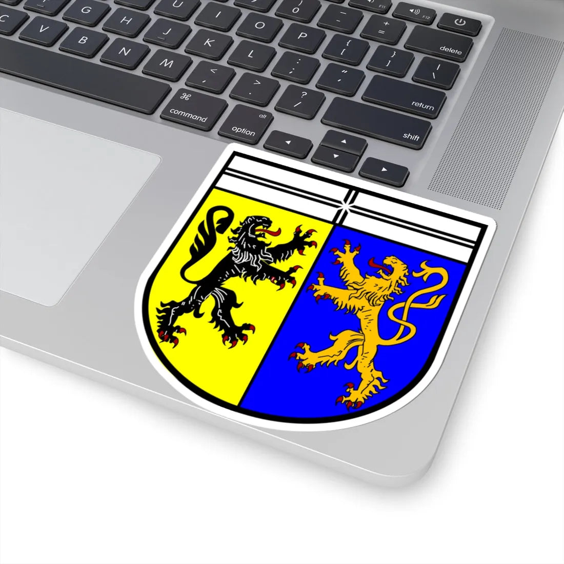 Wappen Kreis Viersen (Germany) (Coat of Arms) STICKER Vinyl Kiss-Cut Decal - The Sticker Space