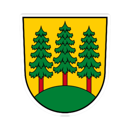 Wappen Krinau (Switzerland) (Coat of Arms) STICKER Vinyl Kiss-Cut Decal 2 Inch White - The Sticker Space