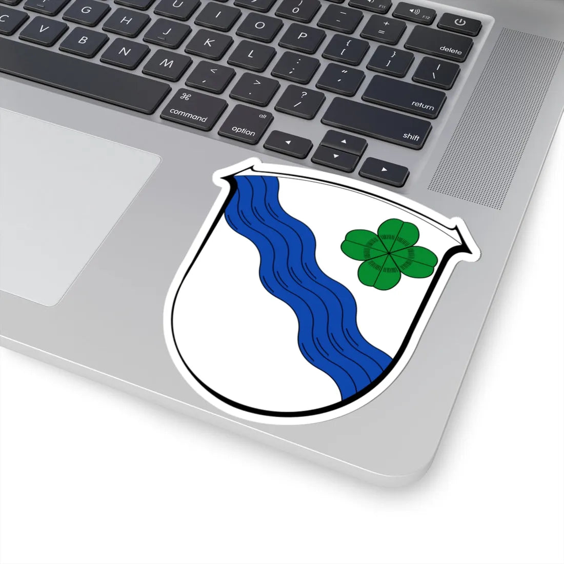 Wappen Körle (Germany) (Coat of Arms) STICKER Vinyl Kiss-Cut Decal - The Sticker Space