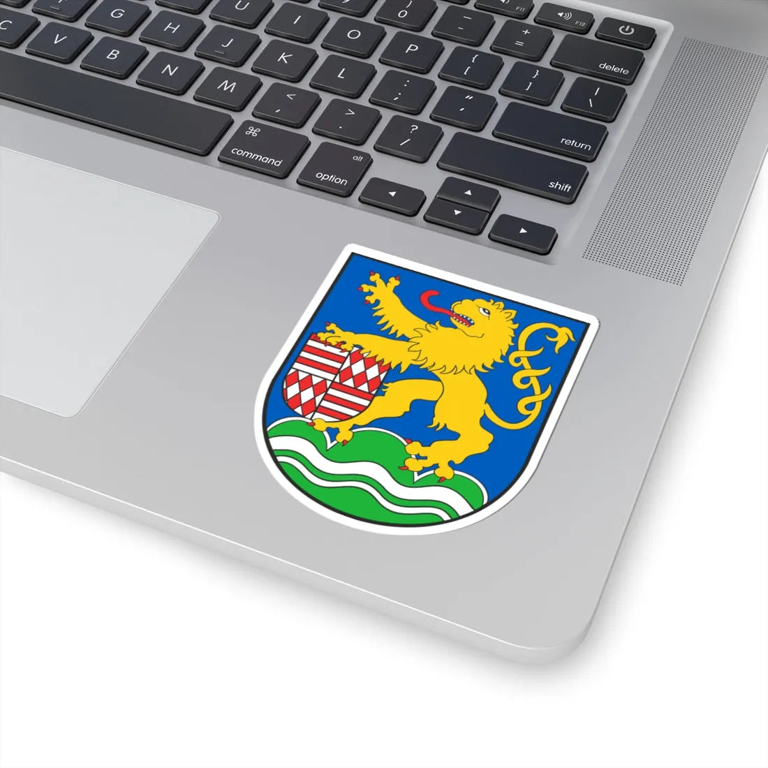 Wappen Kyffhäuserkreis (Germany) (Coat of Arms) STICKER Vinyl Kiss-Cut Decal - The Sticker Space