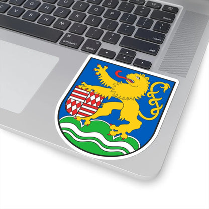Wappen Kyffhäuserkreis (Germany) (Coat of Arms) STICKER Vinyl Kiss-Cut Decal - The Sticker Space