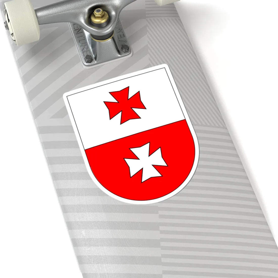 Wappen La Chaux (Switzerland) (Coat of Arms) STICKER Vinyl Kiss-Cut Decal - The Sticker Space