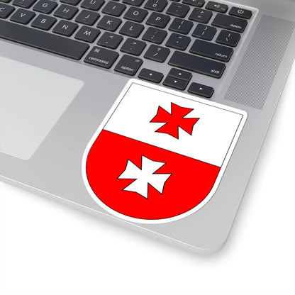 Wappen La Chaux (Switzerland) (Coat of Arms) STICKER Vinyl Kiss-Cut Decal - The Sticker Space
