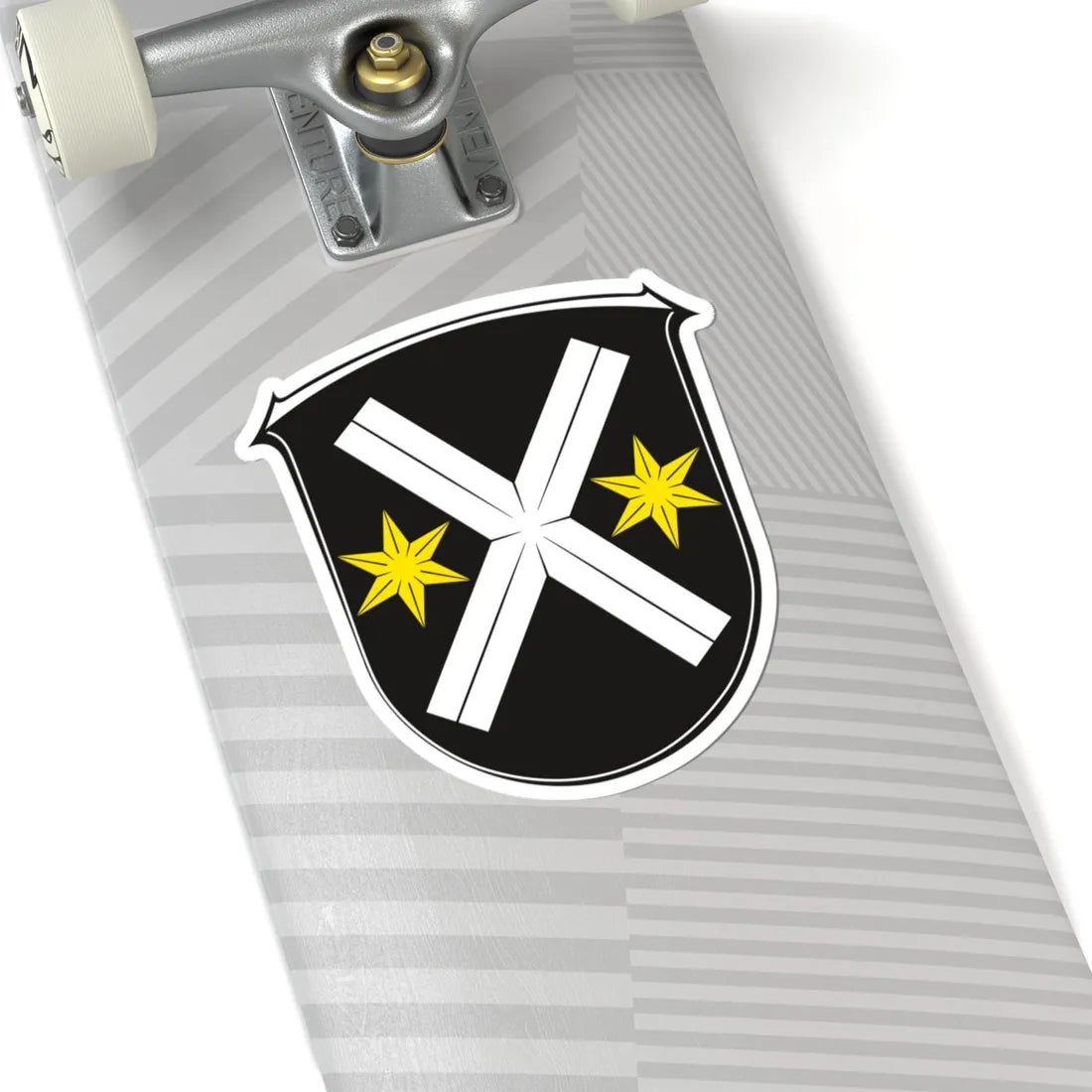 Wappen Lampertheim (Germany) (Coat of Arms) STICKER Vinyl Kiss-Cut Decal - The Sticker Space