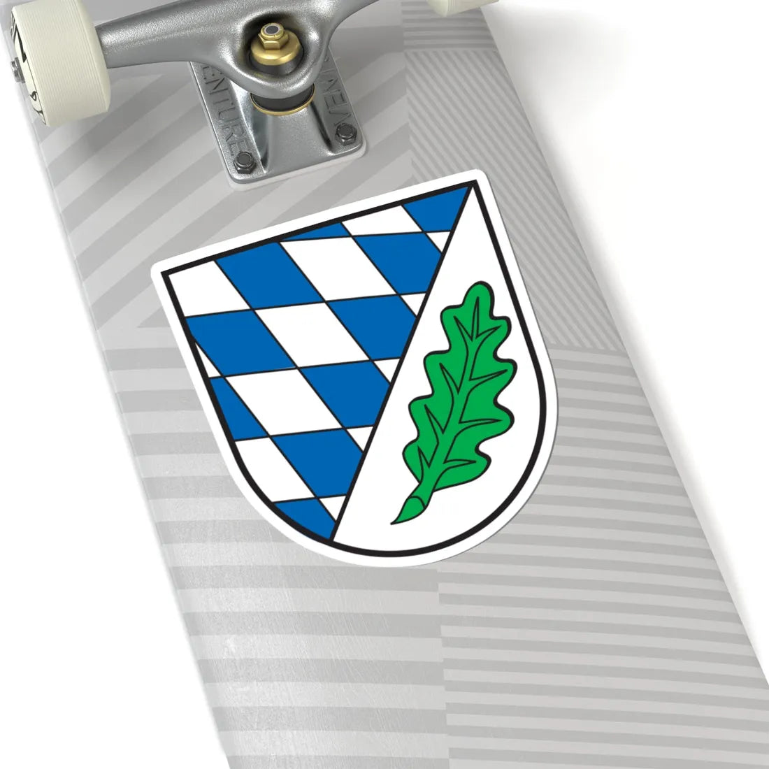 Wappen Landkreis Aichach (Germany) (Coat of Arms) STICKER Vinyl Kiss-Cut Decal - The Sticker Space