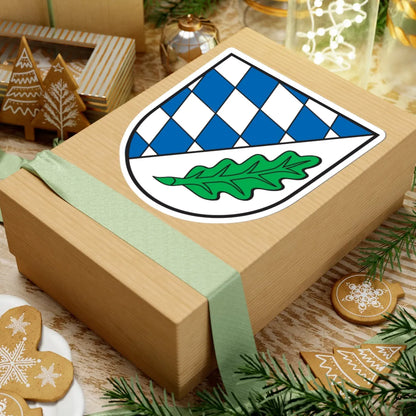 Wappen Landkreis Aichach (Germany) (Coat of Arms) STICKER Vinyl Kiss-Cut Decal - The Sticker Space