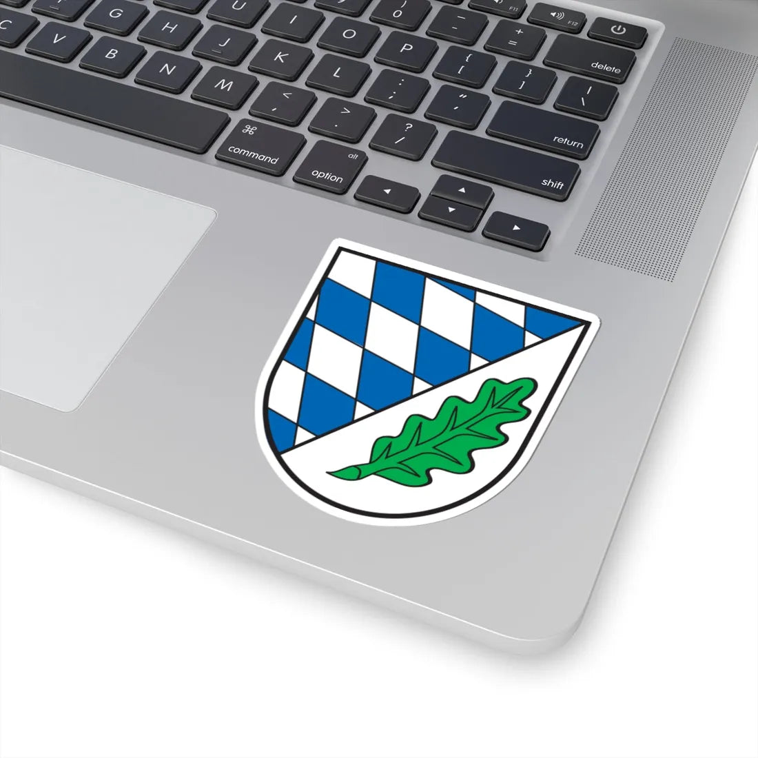 Wappen Landkreis Aichach (Germany) (Coat of Arms) STICKER Vinyl Kiss-Cut Decal - The Sticker Space