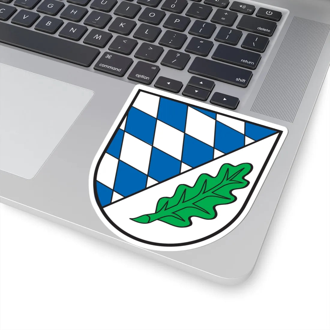 Wappen Landkreis Aichach (Germany) (Coat of Arms) STICKER Vinyl Kiss-Cut Decal - The Sticker Space
