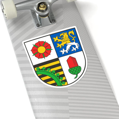 Wappen Landkreis Altenburger Land (Germany) (Coat of Arms) STICKER Vinyl Kiss-Cut Decal - The Sticker Space