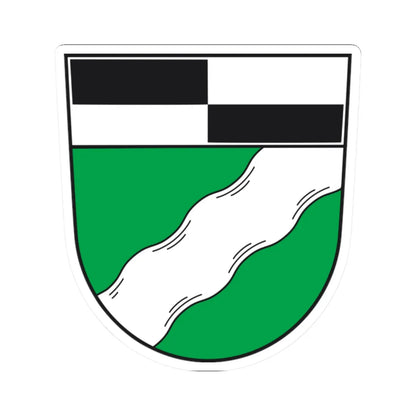Wappen Landkreis Ansbach alt (Germany) (Coat of Arms) STICKER Vinyl Kiss-Cut Decal 2 Inch White - The Sticker Space