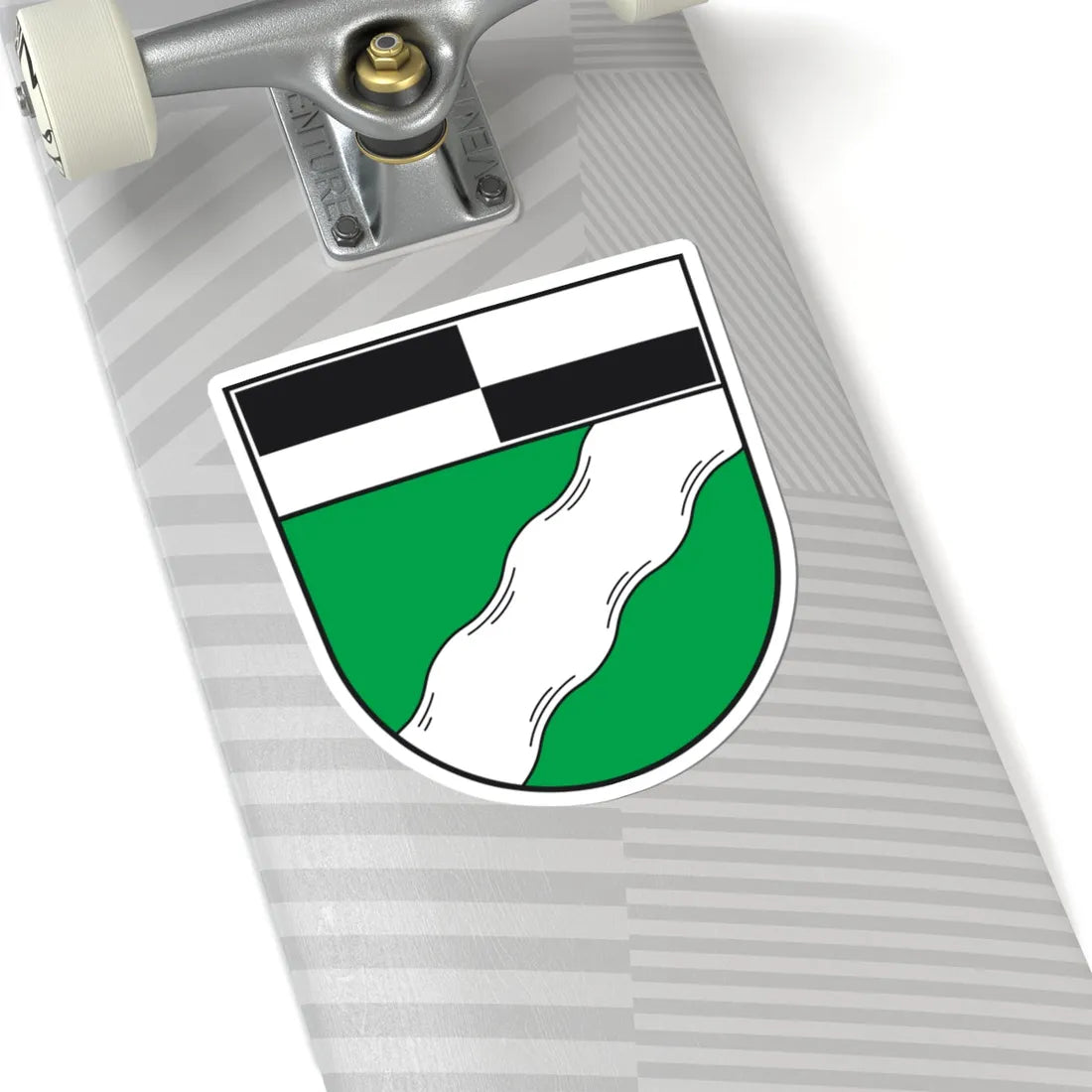 Wappen Landkreis Ansbach alt (Germany) (Coat of Arms) STICKER Vinyl Kiss-Cut Decal - The Sticker Space