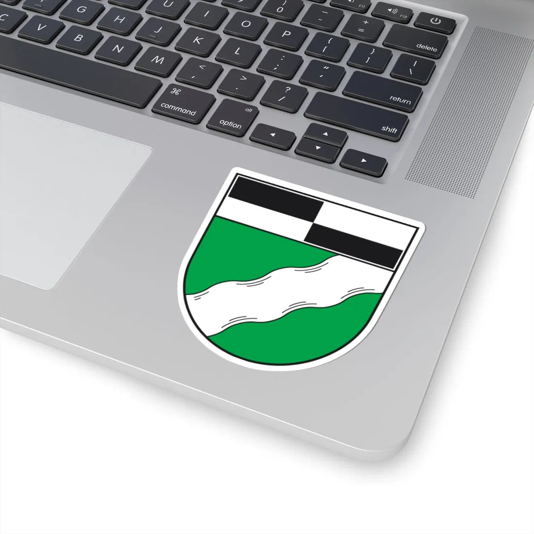 Wappen Landkreis Ansbach alt (Germany) (Coat of Arms) STICKER Vinyl Kiss-Cut Decal - The Sticker Space