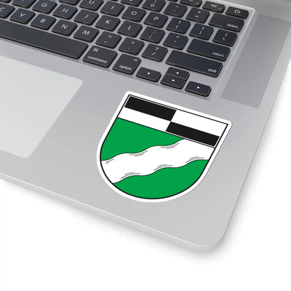 Wappen Landkreis Ansbach alt (Germany) (Coat of Arms) STICKER Vinyl Kiss-Cut Decal - The Sticker Space