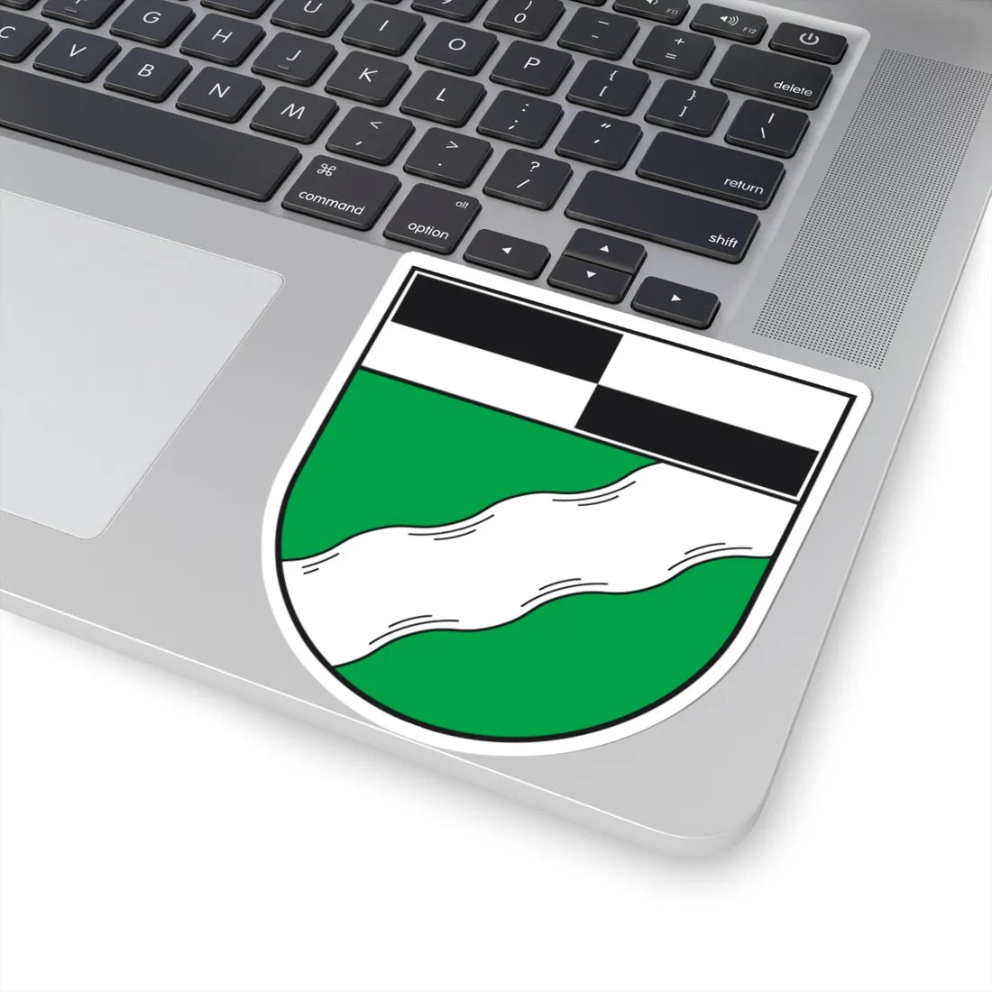 Wappen Landkreis Ansbach alt (Germany) (Coat of Arms) STICKER Vinyl Kiss-Cut Decal - The Sticker Space