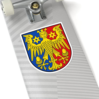 Wappen Landkreis Aurich (Germany) (Coat of Arms) STICKER Vinyl Kiss-Cut Decal - The Sticker Space