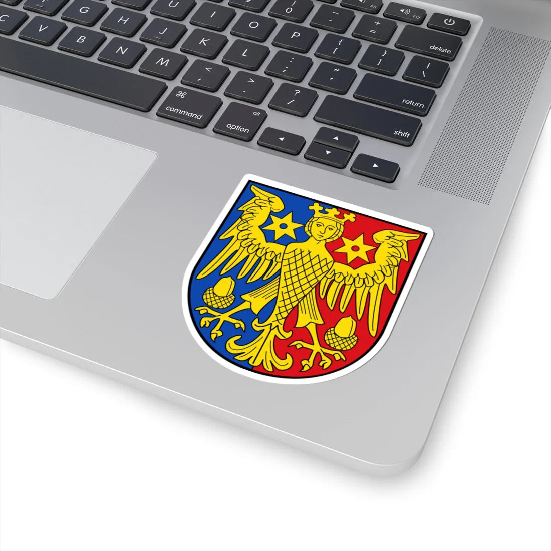 Wappen Landkreis Aurich (Germany) (Coat of Arms) STICKER Vinyl Kiss-Cut Decal - The Sticker Space
