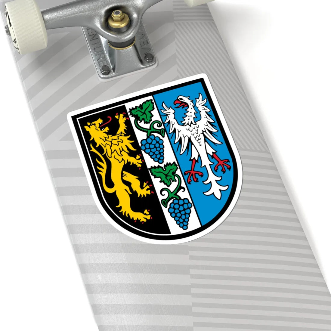 Wappen Landkreis Bad Dürkheim (Germany) (Coat of Arms) STICKER Vinyl Kiss-Cut Decal - The Sticker Space