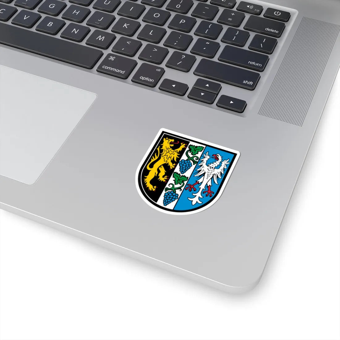 Wappen Landkreis Bad Dürkheim (Germany) (Coat of Arms) STICKER Vinyl Kiss-Cut Decal - The Sticker Space