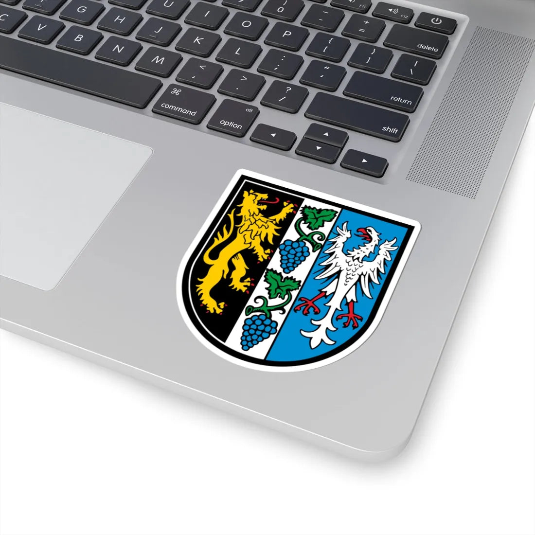 Wappen Landkreis Bad Dürkheim (Germany) (Coat of Arms) STICKER Vinyl Kiss-Cut Decal - The Sticker Space