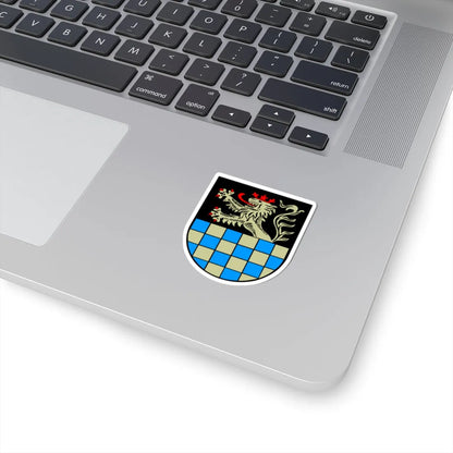 Wappen Landkreis Bad Kreuznach (Germany) (Coat of Arms) STICKER Vinyl Kiss-Cut Decal - The Sticker Space