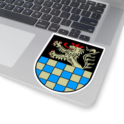 Wappen Landkreis Bad Kreuznach (Germany) (Coat of Arms) STICKER Vinyl Kiss-Cut Decal - The Sticker Space