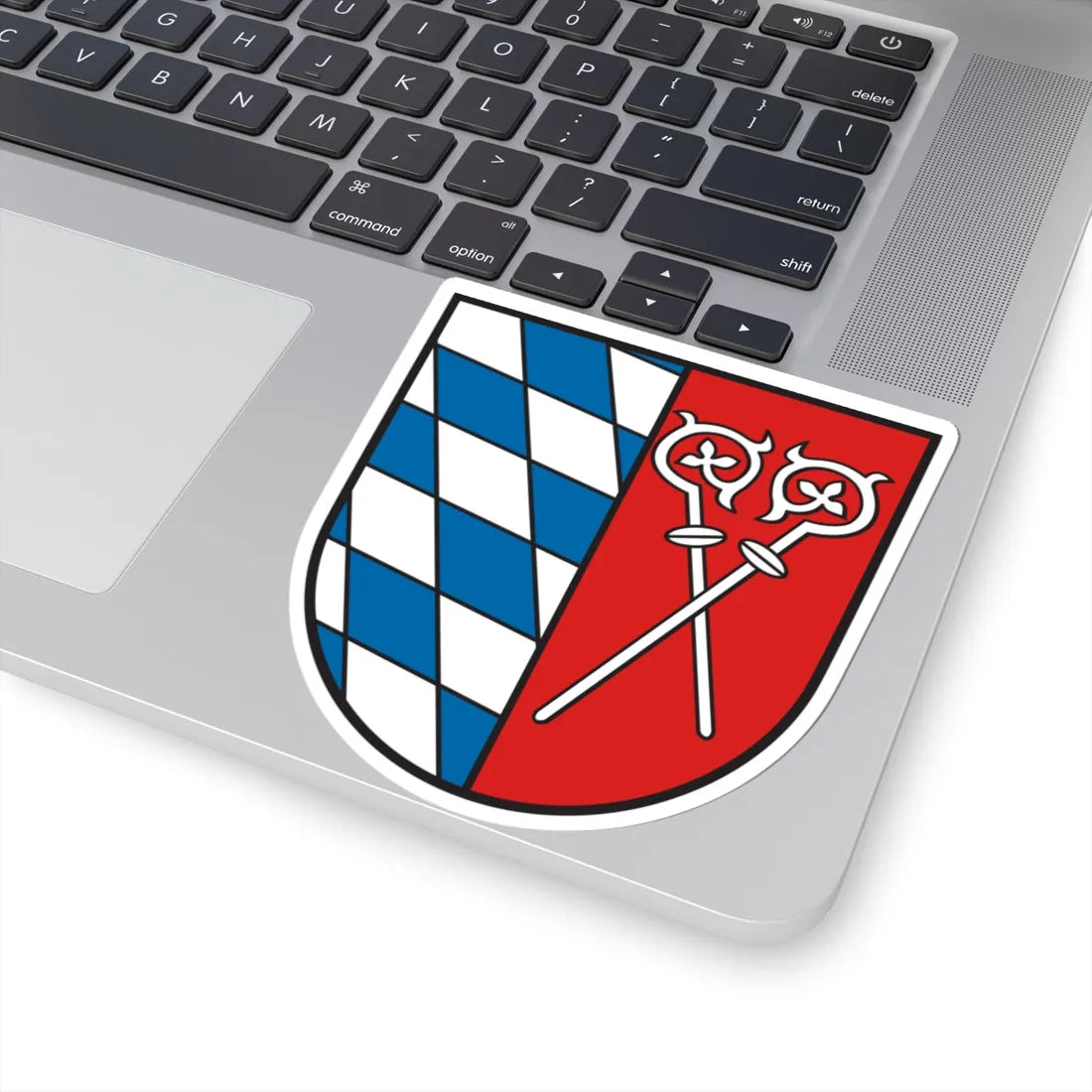 Wappen Landkreis Bad Toelz (Germany) (Coat of Arms) STICKER Vinyl Kiss-Cut Decal - The Sticker Space
