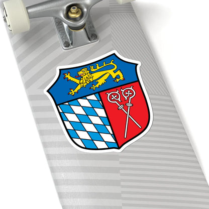 Wappen Landkreis Bad Toelz-Wolfratshausen (Germany) (Coat of Arms) STICKER Vinyl Kiss-Cut Decal - The Sticker Space