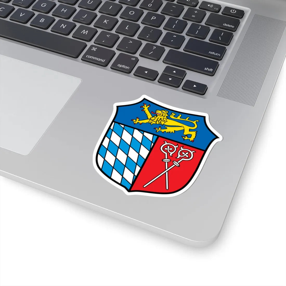 Wappen Landkreis Bad Toelz-Wolfratshausen (Germany) (Coat of Arms) STICKER Vinyl Kiss-Cut Decal - The Sticker Space