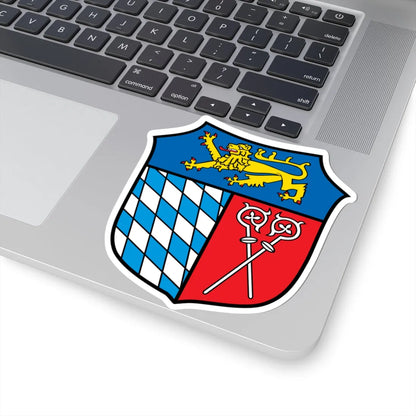 Wappen Landkreis Bad Toelz-Wolfratshausen (Germany) (Coat of Arms) STICKER Vinyl Kiss-Cut Decal - The Sticker Space