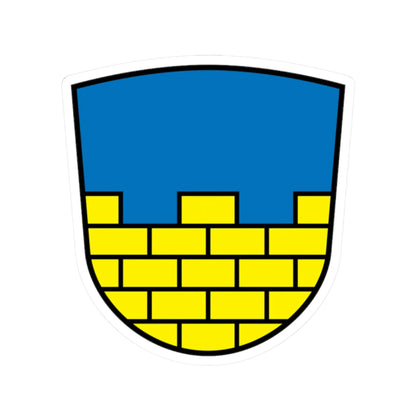 Wappen Landkreis Bautzen (Germany) (Coat of Arms) STICKER Vinyl Kiss-Cut Decal 2 Inch White - The Sticker Space