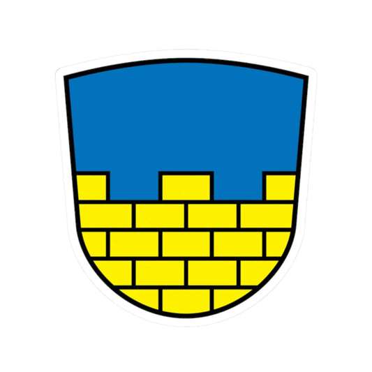 Wappen Landkreis Bautzen (Germany) (Coat of Arms) STICKER Vinyl Kiss-Cut Decal 2 Inch White - The Sticker Space