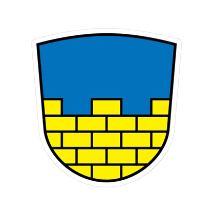 Wappen Landkreis Bautzen (Germany) (Coat of Arms) STICKER Vinyl Kiss-Cut Decal 3 Inch White - The Sticker Space
