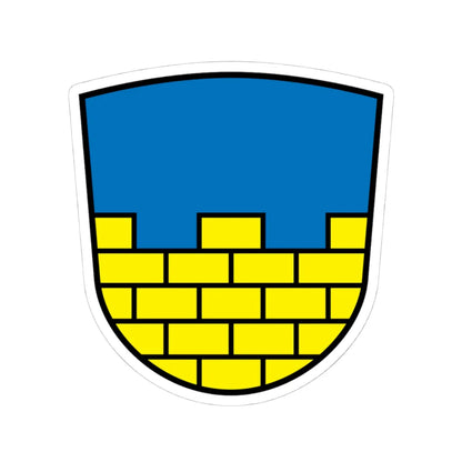 Wappen Landkreis Bautzen (Germany) (Coat of Arms) STICKER Vinyl Kiss-Cut Decal 4 Inch White - The Sticker Space