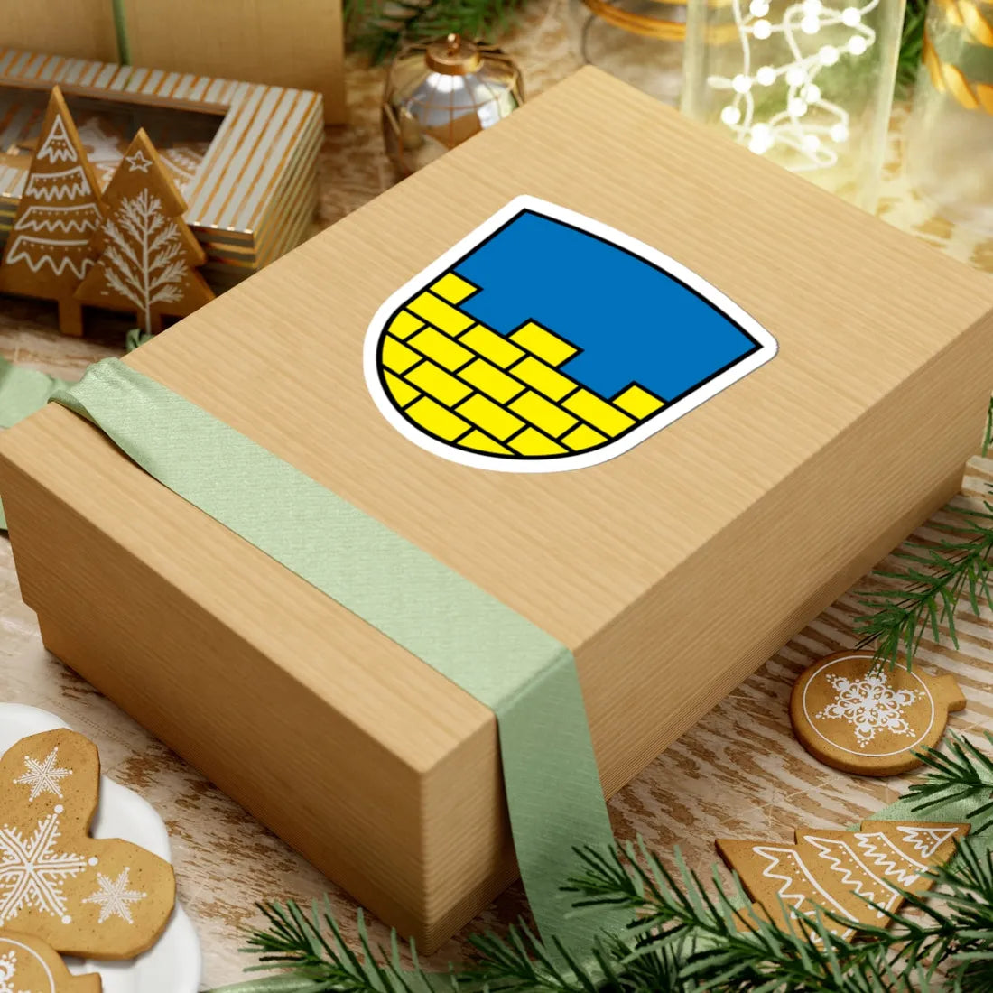 Wappen Landkreis Bautzen (Germany) (Coat of Arms) STICKER Vinyl Kiss-Cut Decal - The Sticker Space