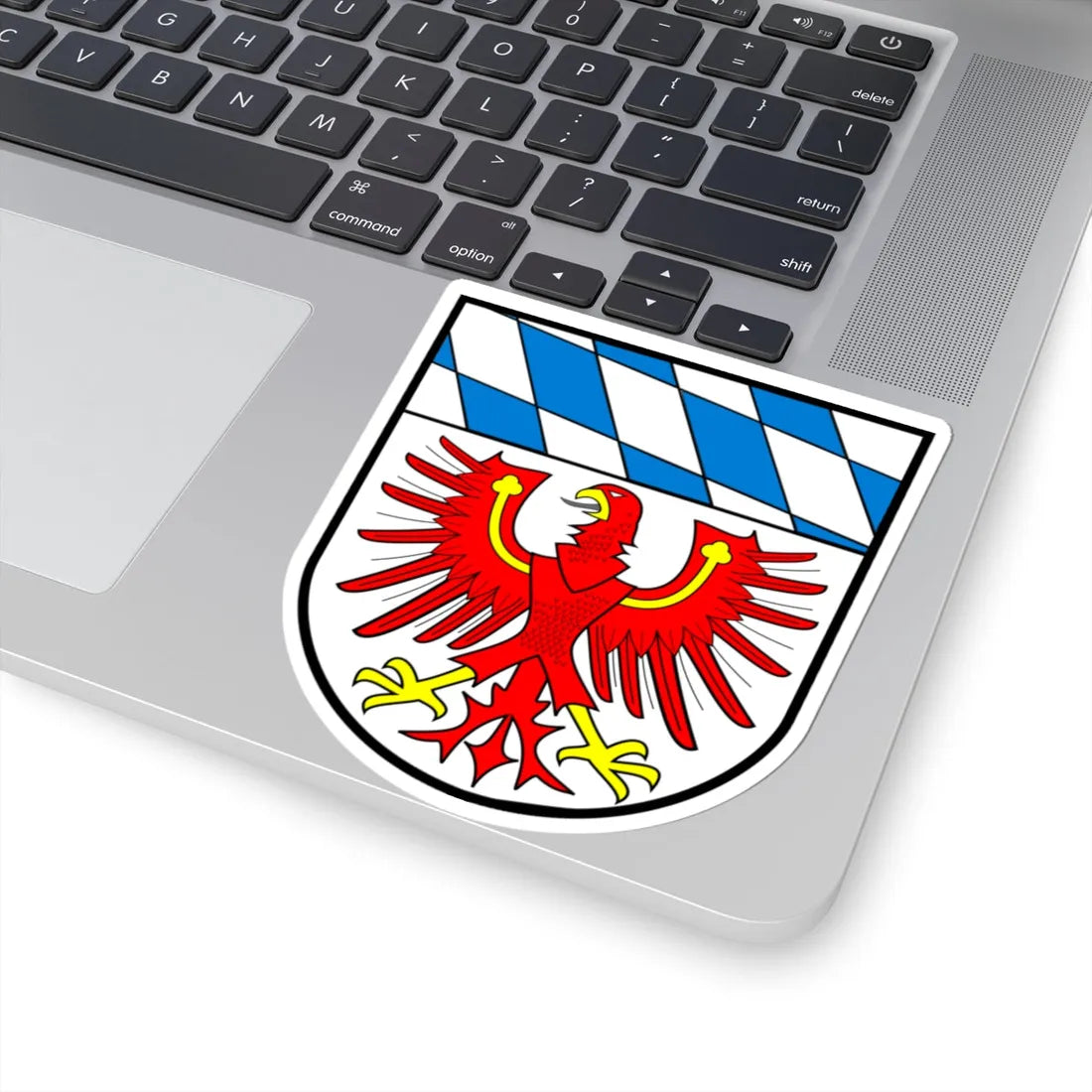 Wappen Landkreis Bayreuth (Germany) (Coat of Arms) STICKER Vinyl Kiss-Cut Decal - The Sticker Space