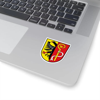 Wappen Landkreis Biberach (Germany) (Coat of Arms) STICKER Vinyl Kiss-Cut Decal - The Sticker Space