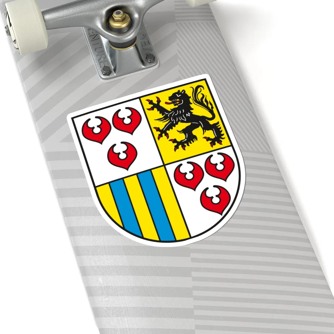 Wappen Landkreis Bitterfeld (Germany) (Coat of Arms) STICKER Vinyl Kiss-Cut Decal - The Sticker Space