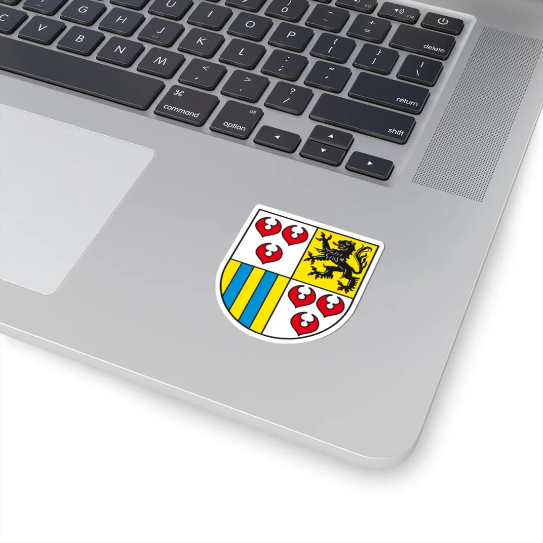 Wappen Landkreis Bitterfeld (Germany) (Coat of Arms) STICKER Vinyl Kiss-Cut Decal - The Sticker Space