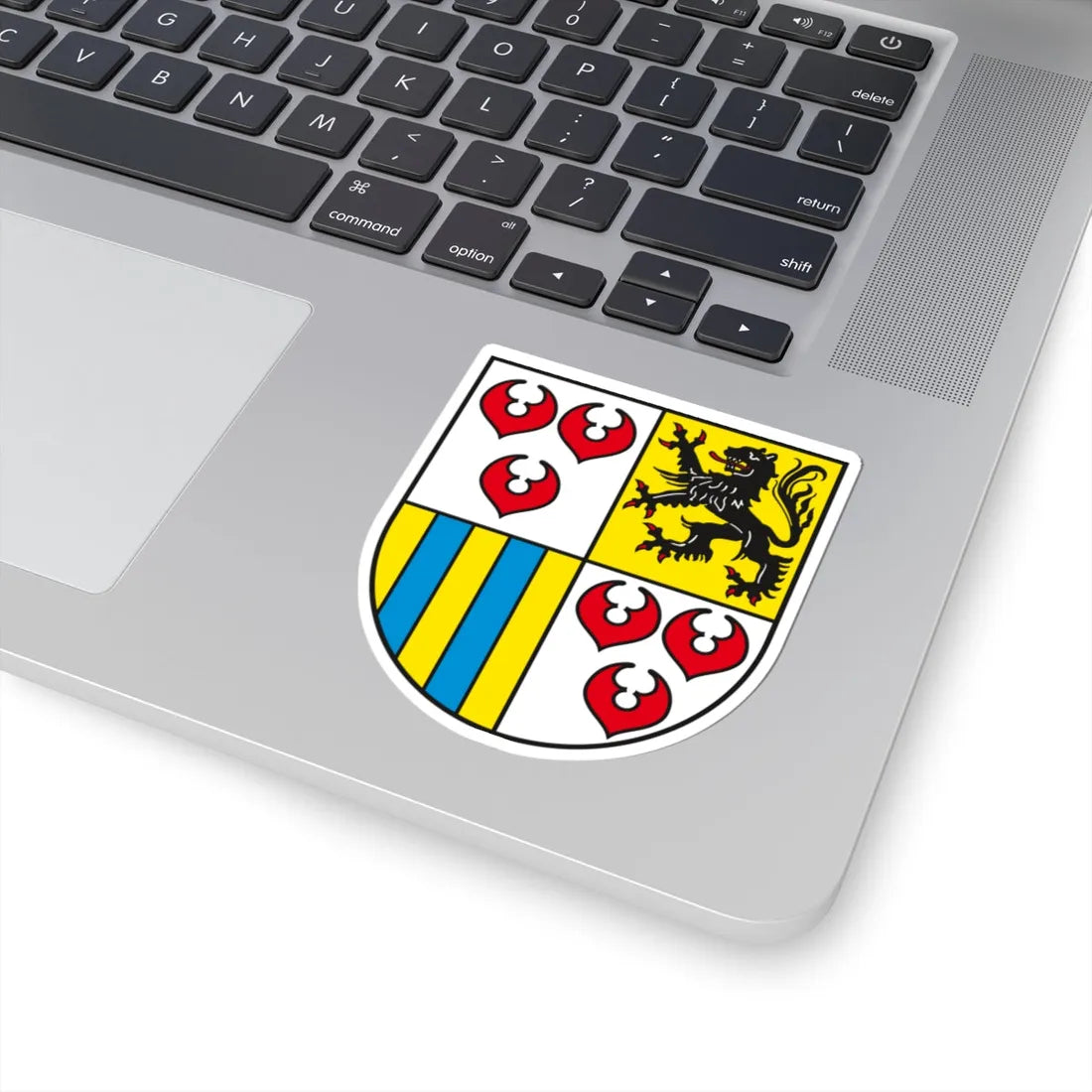 Wappen Landkreis Bitterfeld (Germany) (Coat of Arms) STICKER Vinyl Kiss-Cut Decal - The Sticker Space