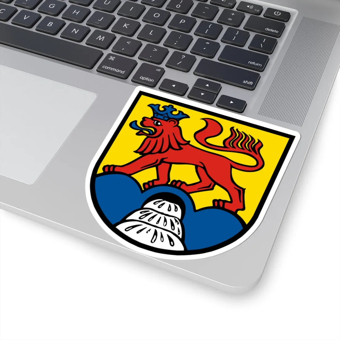 Wappen Landkreis Calw (Germany) (Coat of Arms) STICKER Vinyl Kiss-Cut Decal - The Sticker Space