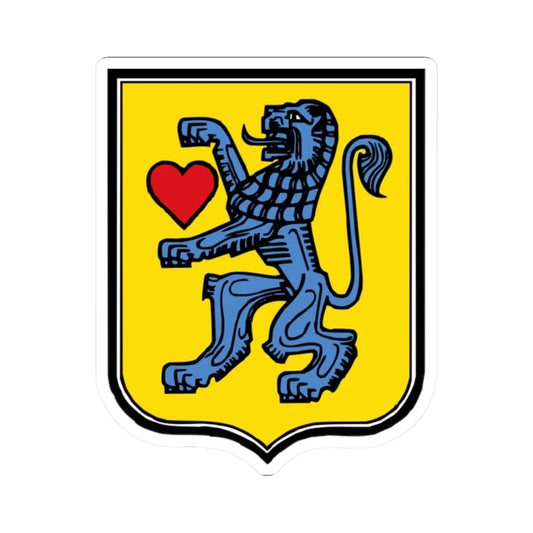 Wappen Landkreis Celle (Germany) (Coat of Arms) STICKER Vinyl Kiss-Cut Decal 2 Inch White - The Sticker Space