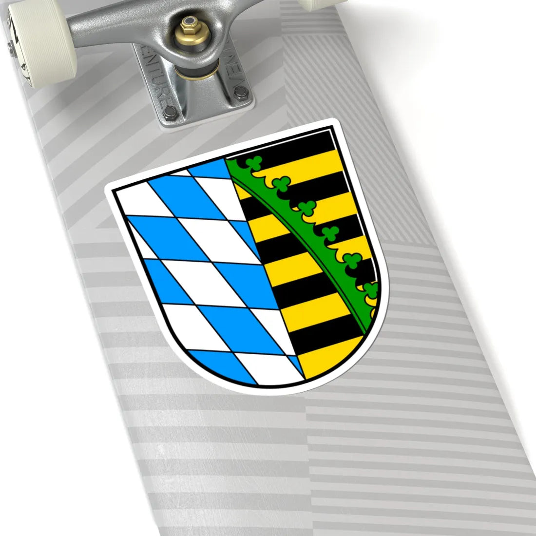 Wappen landkreis coburg (Germany) (Coat of Arms) STICKER Vinyl Kiss-Cut Decal - The Sticker Space