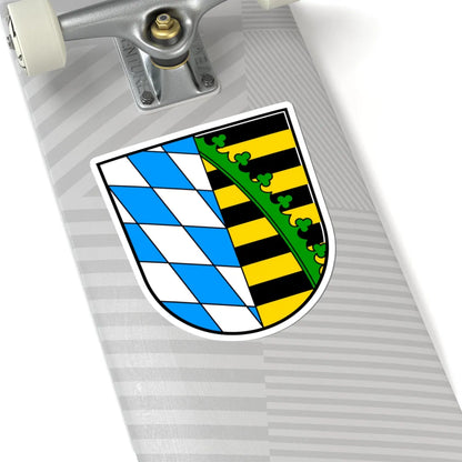 Wappen landkreis coburg (Germany) (Coat of Arms) STICKER Vinyl Kiss-Cut Decal - The Sticker Space