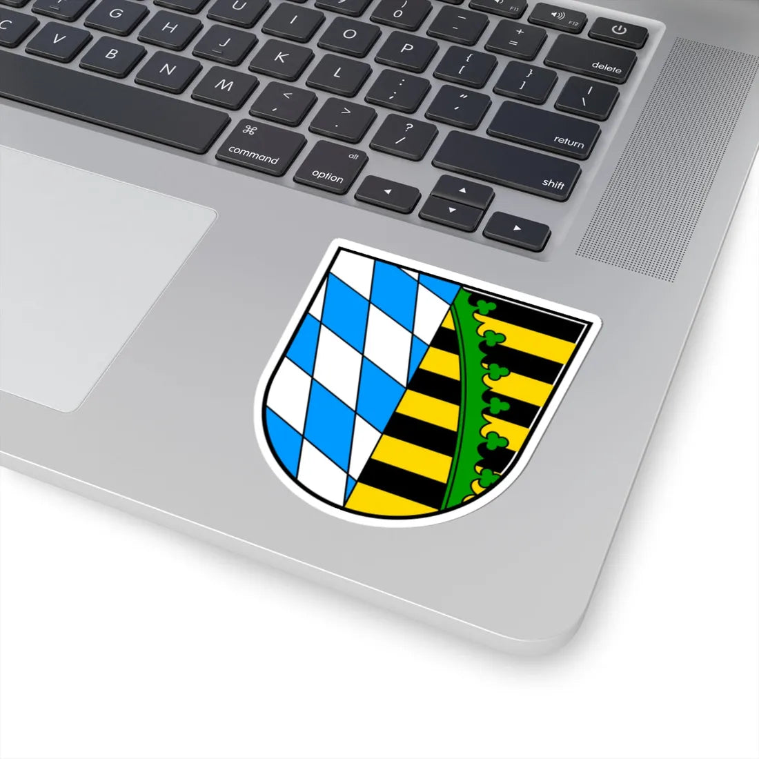 Wappen landkreis coburg (Germany) (Coat of Arms) STICKER Vinyl Kiss-Cut Decal - The Sticker Space