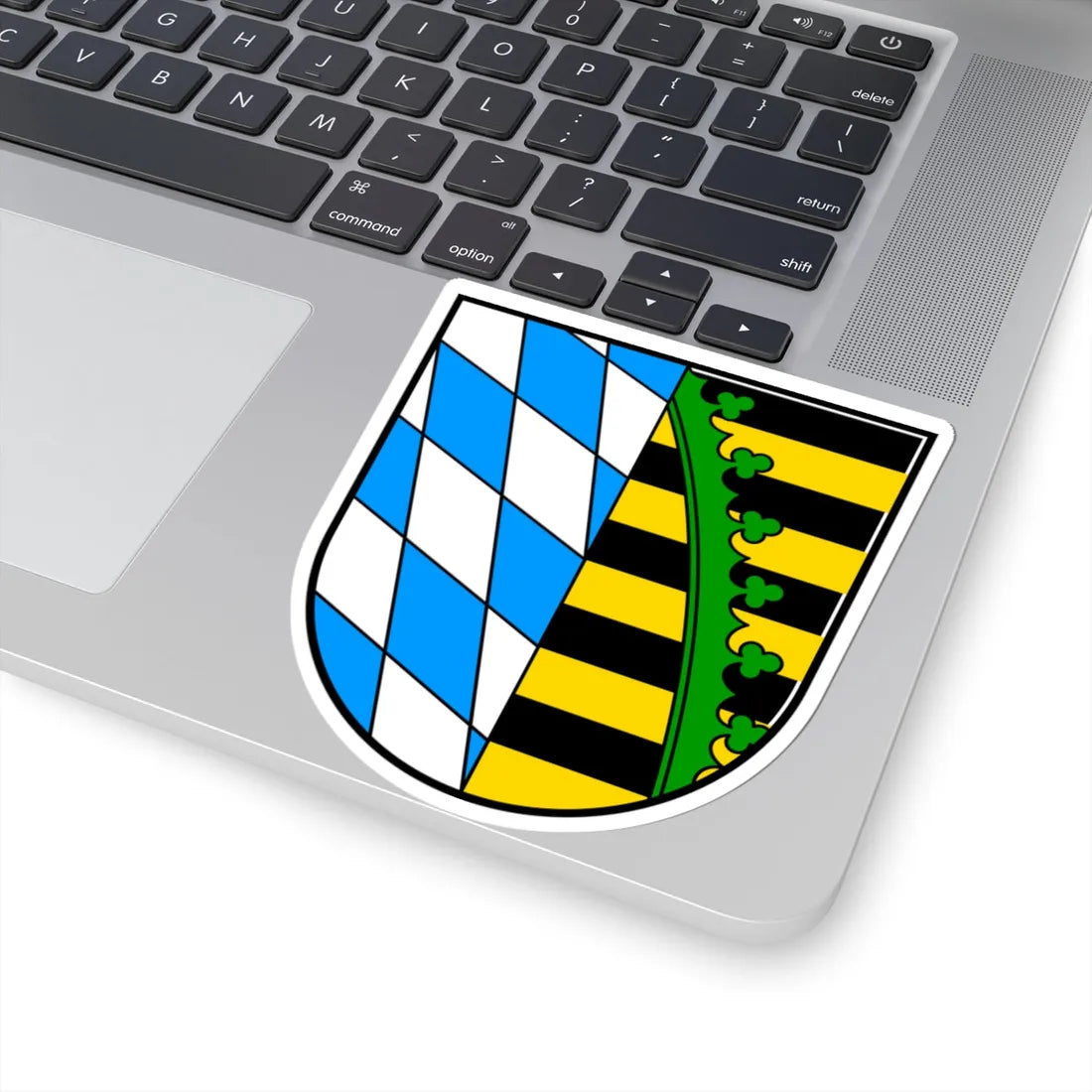 Wappen landkreis coburg (Germany) (Coat of Arms) STICKER Vinyl Kiss-Cut Decal - The Sticker Space