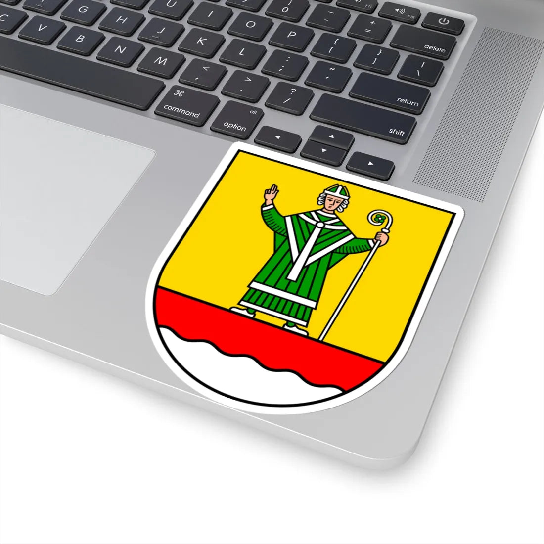 Wappen Landkreis Cuxhaven 2018 (Germany) (Coat of Arms) STICKER Vinyl Kiss-Cut Decal - The Sticker Space