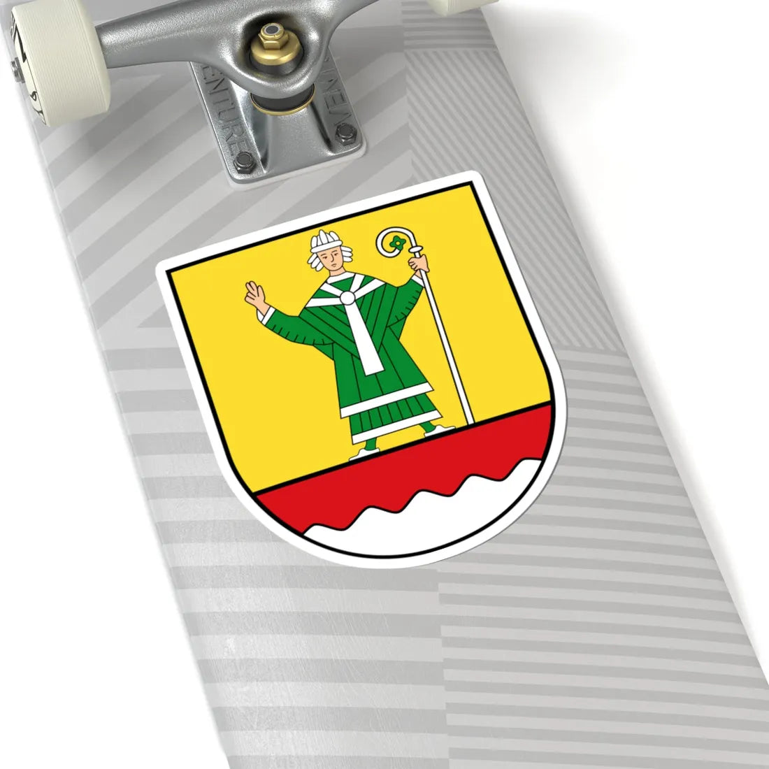 Wappen Landkreis Cuxhaven (Germany) (Coat of Arms) STICKER Vinyl Kiss-Cut Decal - The Sticker Space