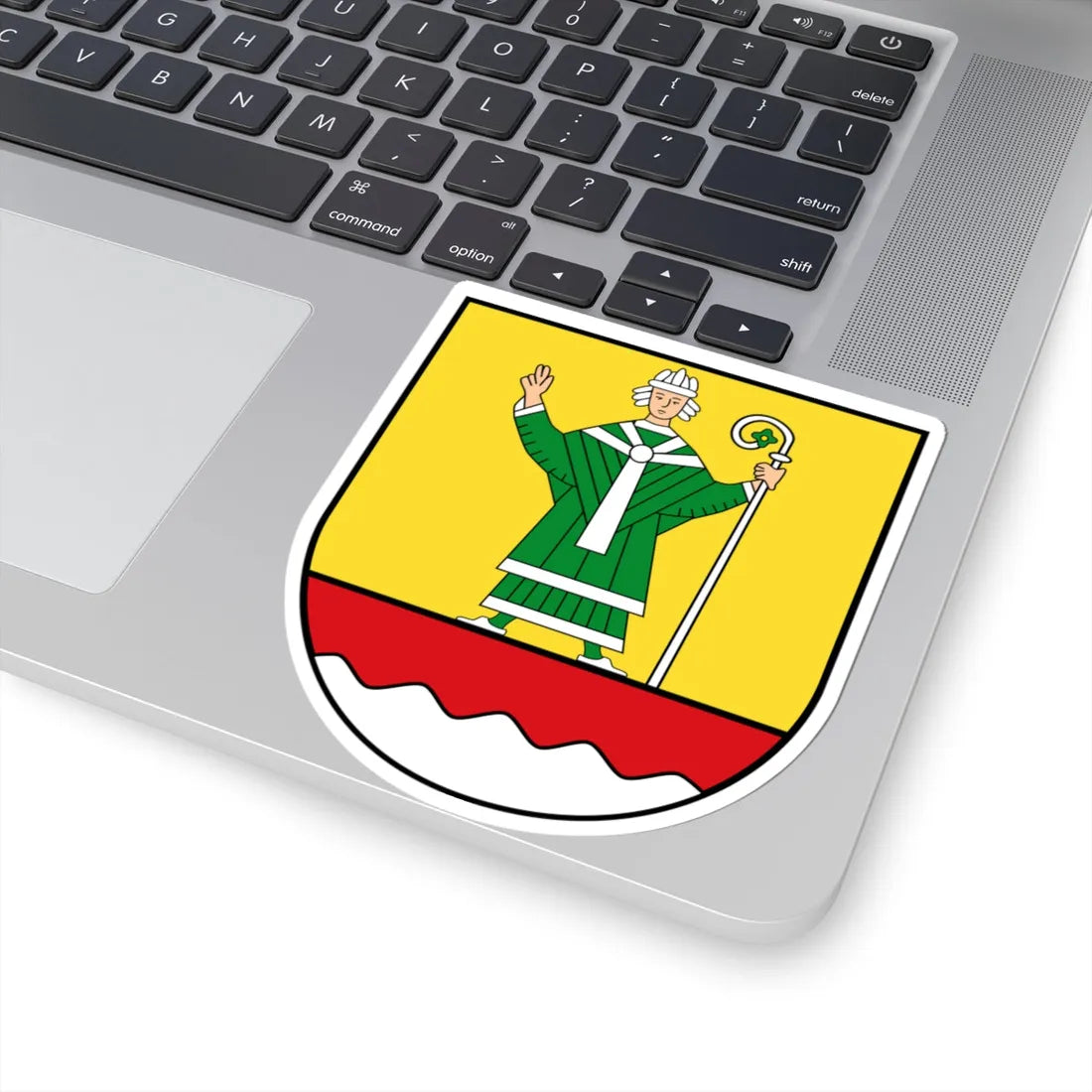 Wappen Landkreis Cuxhaven (Germany) (Coat of Arms) STICKER Vinyl Kiss-Cut Decal - The Sticker Space