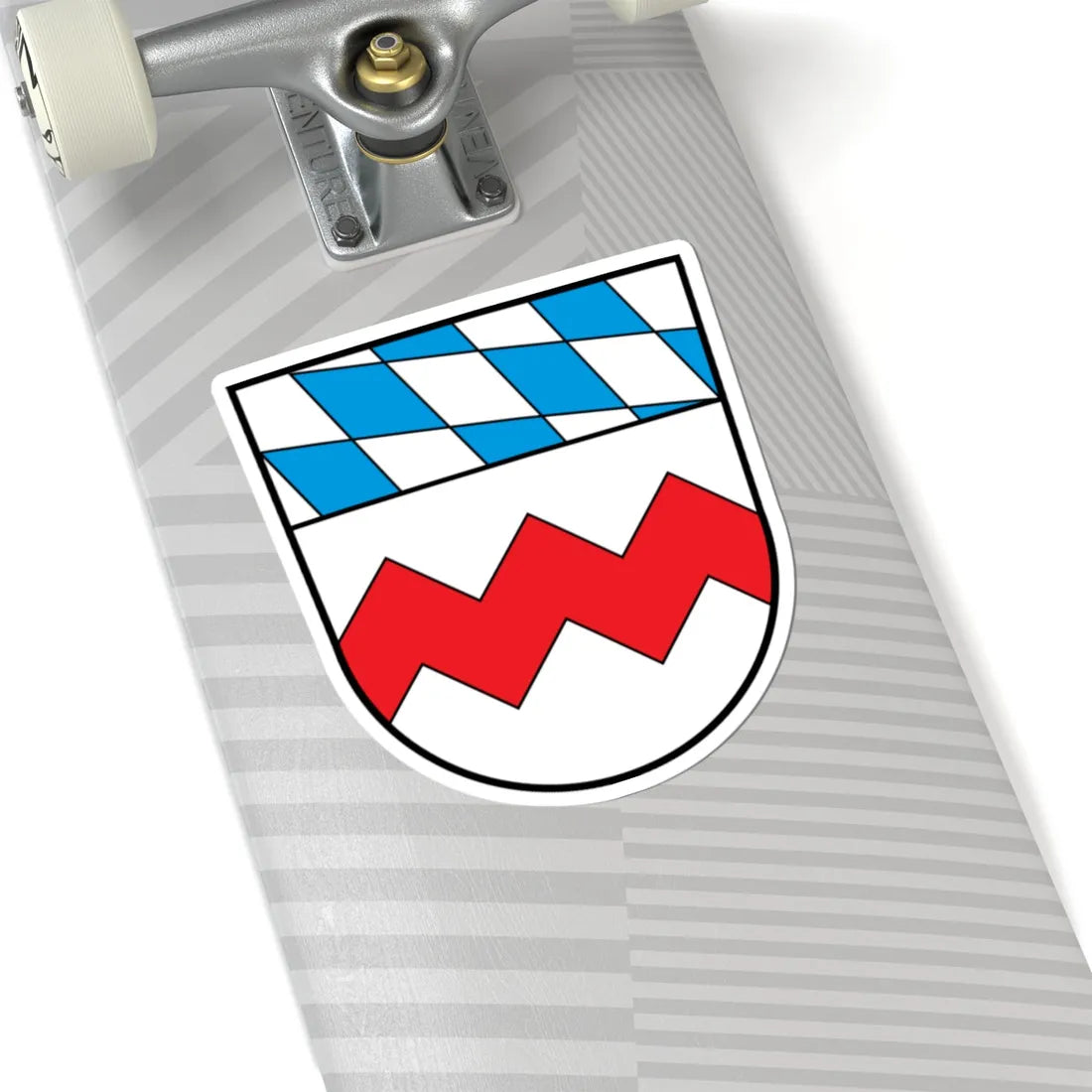 Wappen Landkreis Dachau (Germany) (Coat of Arms) STICKER Vinyl Kiss-Cut Decal - The Sticker Space